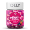 OLLY Dietary Supplement OLLY® Active Immunity+Elderberry Echinacea / Black Elderberry Extract / Zinc / Vitamin C 40 mg - 65 mg - 5 mg - 180 mg Gummy 45 per Bottle Berry Brave Flavor MON1228371BT