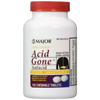 Major Pharmaceuticals Antacid Acid Gone 160 mg / 105 mg Strength Tablet 100 per Bottle (1261346) MON814115BT