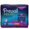 First Quality Prevail® Per-Fit® Women Contoured Underwear, Moderate Absorbency, Large, (44 to 58), 18/BG, 4BG/CS MON 1083189CS