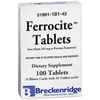 Breckenridge Pharmaceutical Ferrocite Iron Preparation Ferrous Fumarate 324 (106) mg Film Coated Tablet Blister Pack 100 Tablets (1499722) MON 736642BT