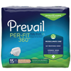 First Quality Prevail® Per-Fit 360 Max, Plus Absorbency Winged Brief, XL, (58 to 70), 15/BG MON 886535BG