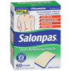 Emerson Healthcare Topical Pain Relief Salonpas 3.1% - 6% - 10% Strength Camphor / Menthol / Methyl Salicylate Patch 60 per Box, 60/BX MON1088319BX