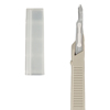 Dynarex Medicut Scalpel Surgical Size 15 Stainless Steel Blade Plastic Handle Disposable MON410894BX