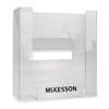 McKesson Glove Box Dispenser Horizontal or Vertical Mount 3-Box Clear 3-1/8 X 10-1/4 X 15-1/4 Inch Plastic, 4EA/CS MON519596CS