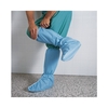 Halyard Boot Cover Hi Guard One Size Fits Most Knee High Nonskid Sole Blue NonSterile, 150 EA/CS MON 204038CS
