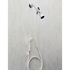 Apex-Carex Handheld Shower Spray with Diverter Valve Carex 80 Inch Hose MON 549224CS