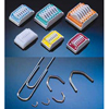 Teleflex Medical Adhesive Cartridge Style Ligating Clip Horizon Titanium Medium Blue Clip 6 Clips MON 349408CR