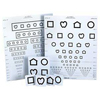 Good-Lite Distance Visual Eye Chart Lea Symbols 10 Foot 15-Line / Pediatric, 1/ EA MON652208EA