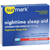 McKesson sunmark® Nighttime Sleep-Aid (3633229), 24/BX MON1060786BX
