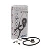 McKesson Binaural Stethoscope ADSCOPE® 603 Black 1-Tube 22 Inch Dual Head MON363826EA