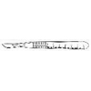 Aspen Surgical Products Scalpel Blade BD Bard-Parker Size 11 Stainless Steel Surgical Grade MON 10642CS