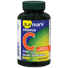 McKesson Vitamin C Supplement sunmark Ascorbic Acid 1000 mg Strength Tablet 100 per Bottle, 100 EA/BT MON1111281BT