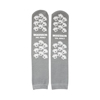 McKesson Slipper Socks Adult 2 X-Large Gray Above the Ankle MON 558996CS