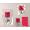 Action Bag Specimen Transport Bag with Document Pouch Econo-Zip 6 X 9 Inch Zip Closure STAT / Biohazard Symbol / Storage Instructions NonSterile, 1000/CS MON 410882CS