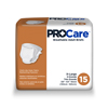 First Quality ProCare® Incontinence Briefs, XL, 15/BG MON 862807BG