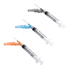 Smiths Medical Syringe with Hypodermic Needle Needle-Pro EDGE 3 mL 25 Gauge 5/8 Inch Detachable Needle Hinged Safety Needle MON 562637CS