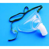 Vyaire Medical Oxygen Mask AirLife Tracheostomy Large Adjustable Neck Strap MON441116EA