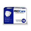 First Quality ProCare® Incontinence Briefs, Large, 72/CS MON 862808CS