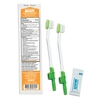Sage Products Single Use Suction Toothbrush System w/Antiseptic Oral Rinse & Moisturizer MON463862CS