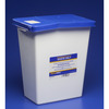 Cardinal Health Monoject™ Non-Hazardous Pharmaceutical Waste Container, Gasketed Hinged Lid, 12 Gallon, White, 10 EA/CS MON477428CS