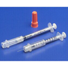 Covidien Insulin Syringe with Needle Monoject® 1 mL 29 Gauge 1/2 Attached Sliding Safety Needle, 100 EA/BX MON 222743BX