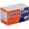 Johnson & Johnson Pain Relief Motrin® PM Coated Caplet 20 per Bottle 200 mg/ 38 mg MON 720713BT