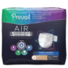 First Quality Adult Incontinent Brief Prevail Air™ Overnight Tab Closure Size 3 Disposable Heavy Absorbency, 15/BG MON 1126352BG