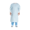 Halyard Over-the-Head Chemotherapy Procedure Gown One Size Fits Most Blue NonSterile ASTM F1670 / ASTM F1671 / ASTM F739 Disposable, 100 EA/CS MON 566770CS