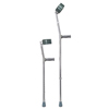 McKesson Forearm Crutch Adult Steel 300 lbs., 6/CS MON1095260CS