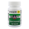 Major Pharmaceuticals Tab-A-Vite® Multivitamin Supplement (1873736), 100/BT MON625101BT