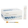 McKesson Insulin Syringe with Needle 1 mL 28 Gauge 1/2" Attached Needle Without Safety, 500 EA/CS MON 629839CS