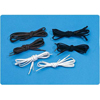 Sammons Preston Shoelaces Tylastic® Black Elastic, 2PR/PK MON471028PK