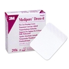 3M Dressing Retention Tape Medipore Pre-Cut Pad Cloth 5-7/8 x 5-7/8 White NonSterile, 1/EA MON 684046EA