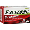 Glaxo Smith Kline Excedrin® Migraine Pain Relief (3256989), 24/BT MON 1040276BT