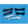 Sammons Preston Shoelaces Tylastic® White Elastic, 2PR/PK MON587114PK