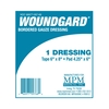 MPM Medical Adhesive Dressing WoundGard 6 x 8" Gauze Rectangle White Sterile, 120 EA/CS MON 724953CS