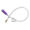 Applied Medical Technologies Straight Connector with Bolus Adapter AMT Mini Classic 12", 10 EA/BX MON 727966BX