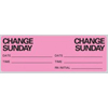 Precision Dynamic Label Chart Change Sunday 500/RL MON 865118RL