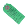 Mada Medical Warning Tag For Oxygen Tank Green Paper 1 Each, 1/EA MON767183EA