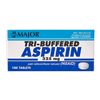 McKesson Tri-Buffered Aspirin Tablets 325 mg, 100 per Bottle MON 824181BT