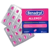 Johnson & Johnson Benadryl® 25 mg Strength Allergy Relief Ultratabs, 24 per Box MON783320BX