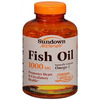 US Nutrition Fish Oil Sundown Naturals® 1000 mg Softgels 200 per Bottle MON801998BT