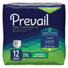First Quality Prevail® Super Plus Underwear, Moderate Absorbency, 2XL, (68 to 80), 12EA/PK MON 579584PK