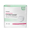 McKesson Super Plus Moderate Absorbency Underwear, X-Large, 56/CS MON 724915CS