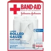 Johnson & Johnson Conforming Bandage Band-Aid Polyester / Rayon 4" x 3-3/5 Yard Roll Shape Sterile, 60 EA/CS MON 874704CS
