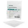 McKesson Adhesive Island Dressing 6 x 6 Polypropylene / Rayon Square 4 x 4 Pad White Sterile MON 491827EA
