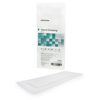 McKesson Adhesive Island Dressing 4 x 10 Polypropylene / Rayon Rectangle 2 x 8 Pad White Sterile MON 488925EA