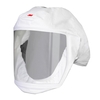 3M Versaflo Air Purifying Respirator Headcover Integrated Head Suspension Pull On Closure Small / Medium White, 5 EA/CS MON934289CS