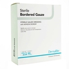 Dermarite Adhesive Dressing DermaRite Bordered Gauze 4 x 5" Gauze Rectangle White Sterile, 1/EA MON 946444EA