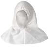 Kimberly Clark Professional Protective Hood KleenGuard™ A20 One Size Fits Most White Elastic Closure, 100/CS MON 951022CS